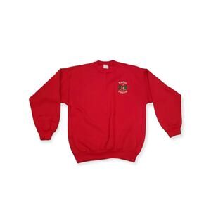 Red London England Sweater Made in UK | Size Medium